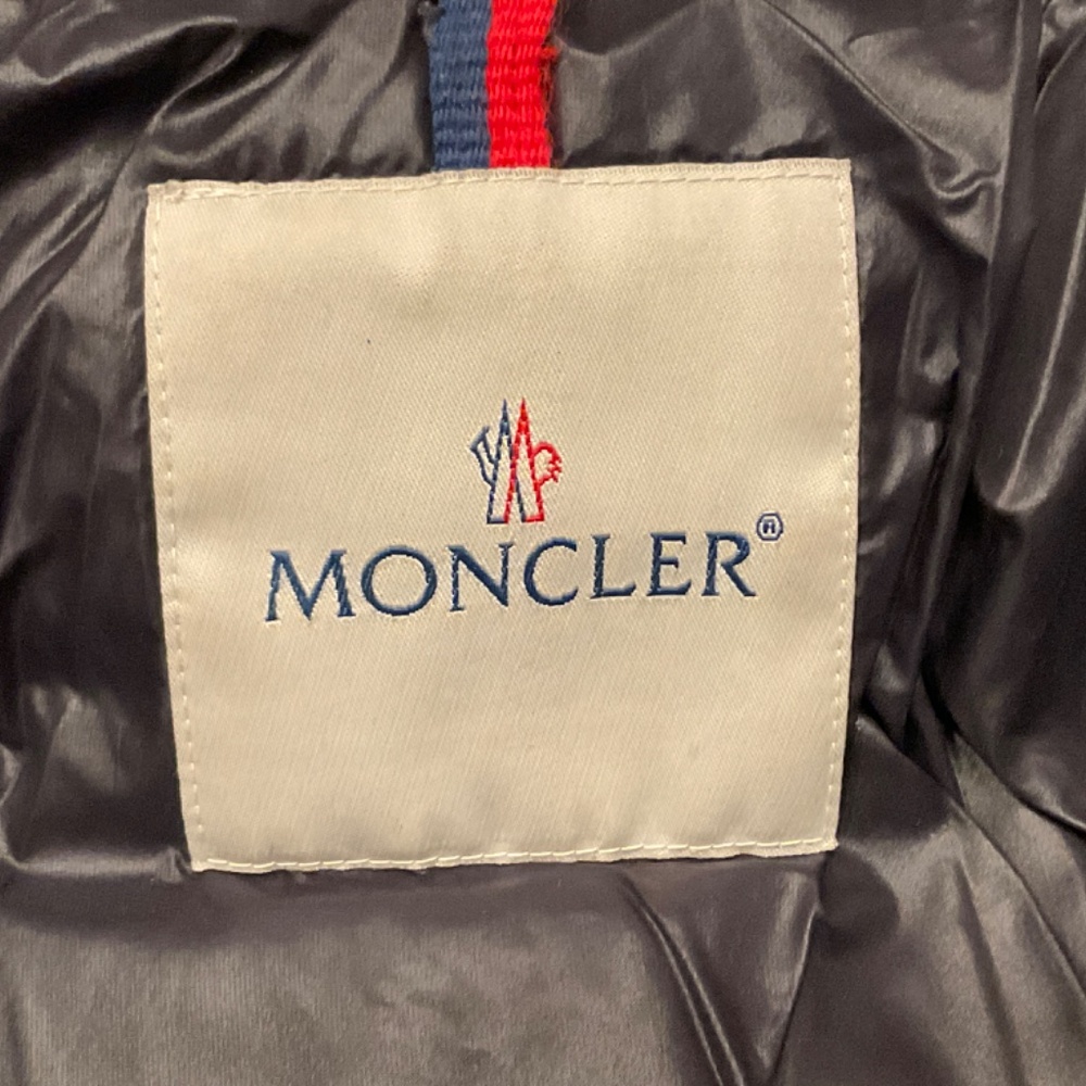 MONCLER Kids Chocolate Brown Puffer Jacket Size 4 years 104 cm - Picture 8 of 16